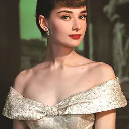 Photo de Audrey Hepburn · Crédits photo Bud Fraker (1916-2002) · Wikimedia Commons