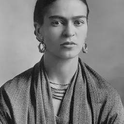 Photo de Frida Kahlo · Crédits photo Guillermo Kahlo · Wikimedia Commons