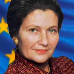 Photo de Simone Veil · Crédits photo Union européenne · Parlement européen · Wikimedia Commons