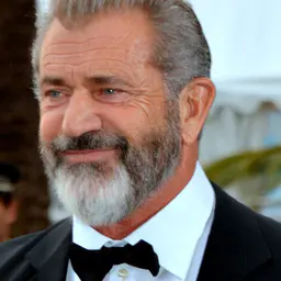 Photo de Mel Gibson · Crédits photo Georges Biard · Wikimedia Commons