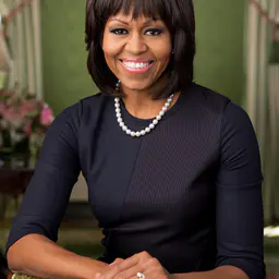 Photo de Michelle Obama · Crédits photo Official White House Photo by Chuck Kennedy · Wikimedia Commons