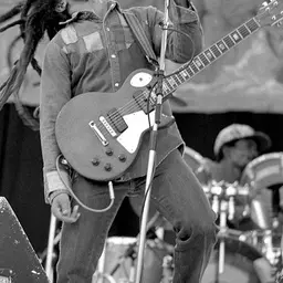 Photo de Bob Marley · Crédits photo Eddie Mallin · Wikimedia Commons