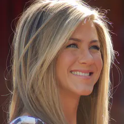 Photo de Jennifer Aniston · Crédits photo Angela George · Wikimedia Commons