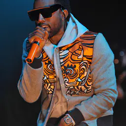 Photo de Kanye West · Crédits photo Mfield , Matthew Field, http://www.photography.mattfield.com · Wikimedia Commons