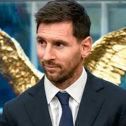 Photo de Lionel Messi · Crédits photo The White House · Wikimedia Commons