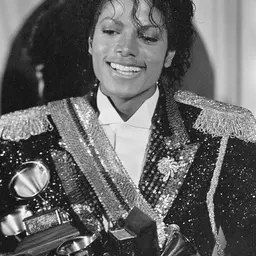Photo de Michael Jackson · Crédits photo United Press International · Wikimedia Commons