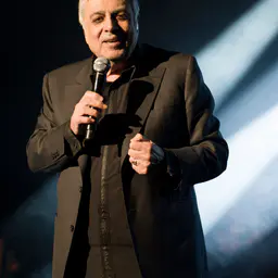 Photo de Enrico Macias · Crédits photo Djoubled · Wikimedia Commons