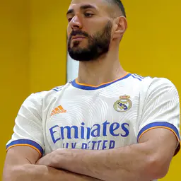 Photo de Karim Benzema · Crédits photo Real Madrid · Wikimedia Commons