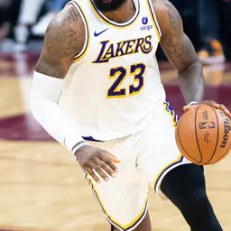 Photo de LeBron James · Crédits photo Erik Drost · Wikimedia Commons